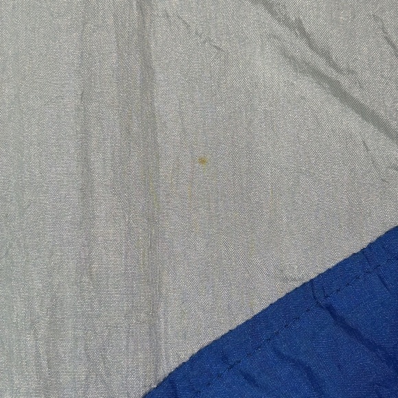 Vintage Givenchy Active Sports Blue Gray Nylon Windbreaker Jacket Size Large - Picture 10 of 11